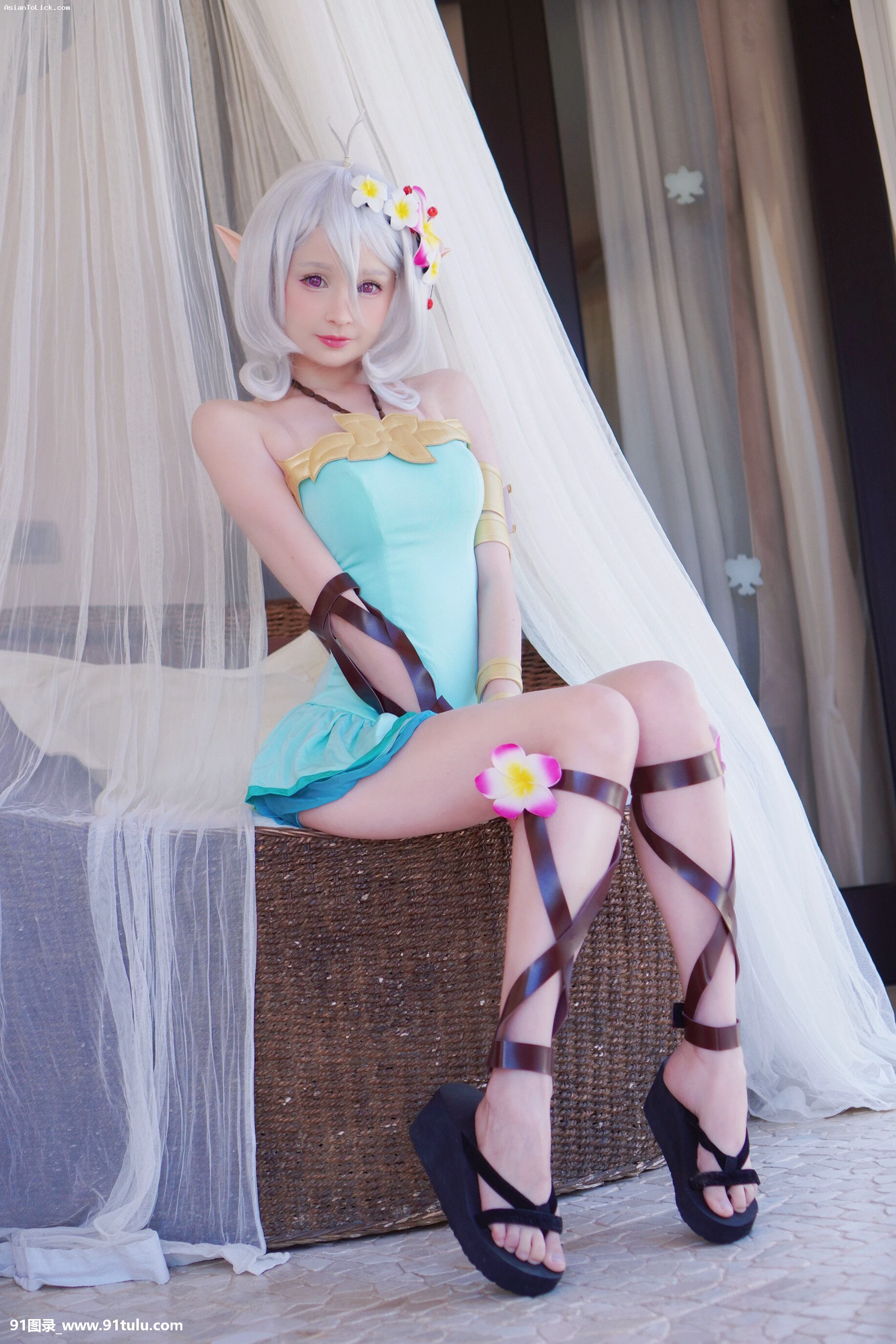 [30 p] Hidori Rose   Kokoro Natsume Princess Connect Re Dive Cosplay [29P][美麗妄娜 走光]